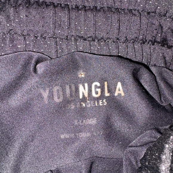 YoungLA Charcoal Athletic Shorts - Picture 2 of 2
